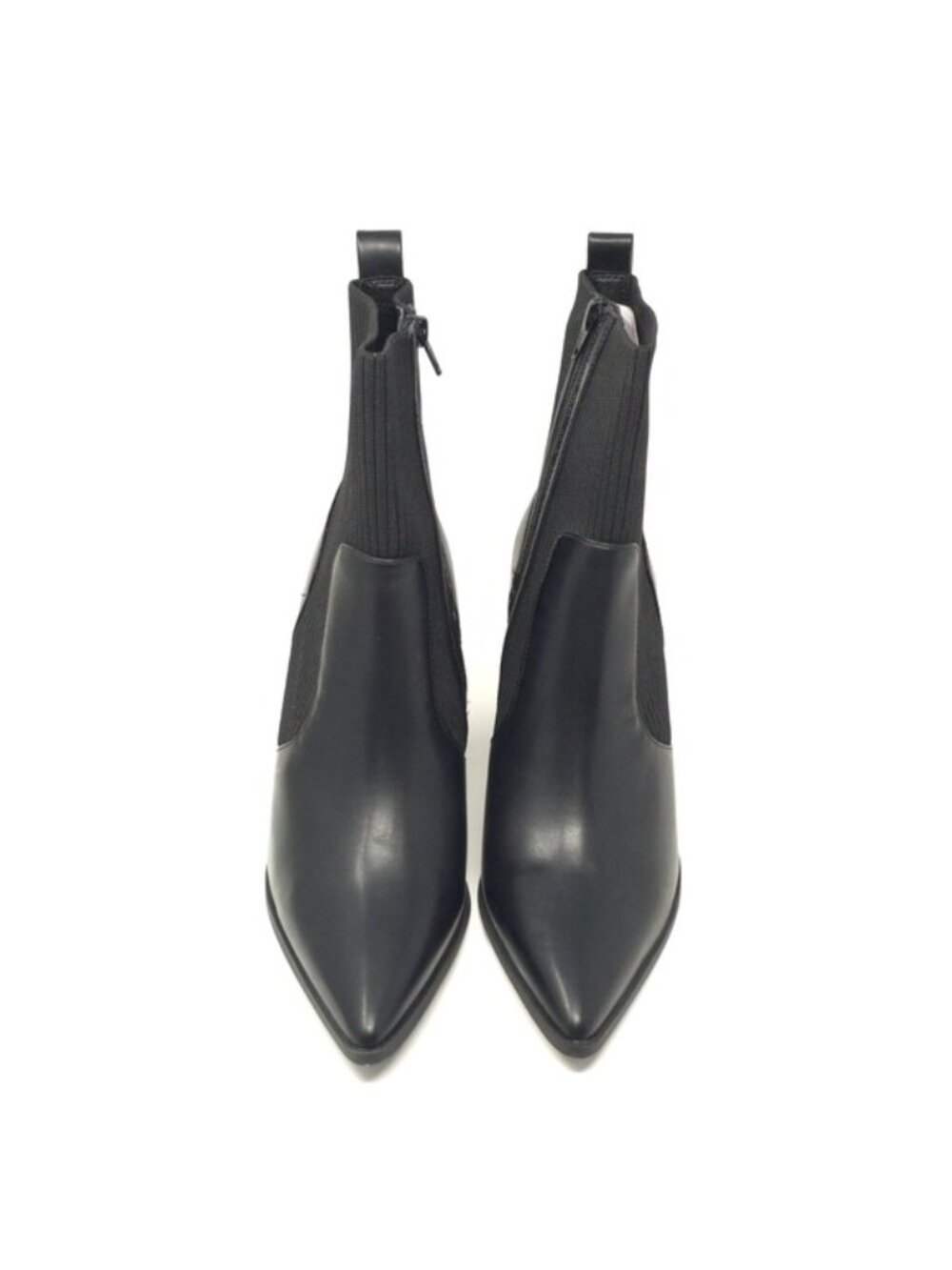 Wild Pair Trinityy Black Knit Pointed Toe Pull-On Booties 9.5M - Picture 7 of 13